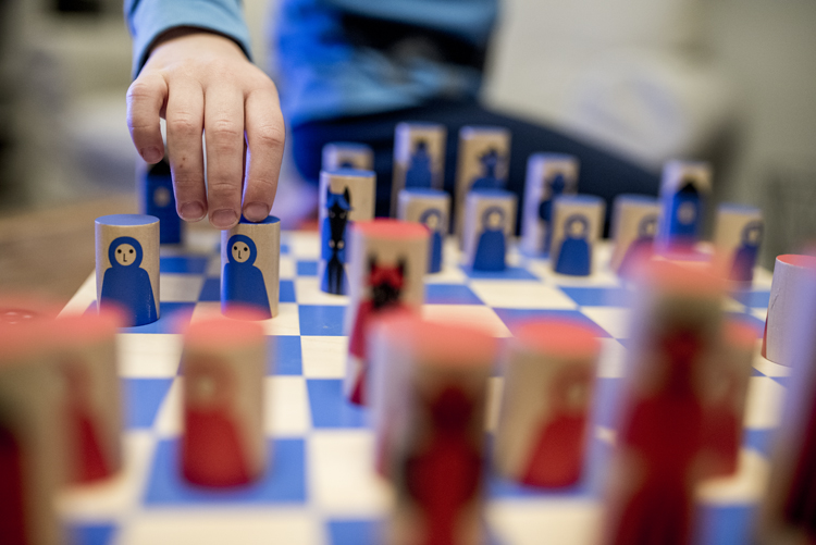 lekcja strategii. jak rozwijac dzieci poprzez nauke gry w szachy008Michal Kanarkiewicz by .