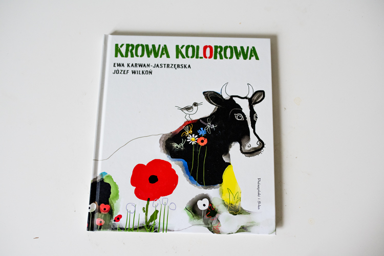 Krowa kolorowa001ksiazki dla przedszkolakow by . 