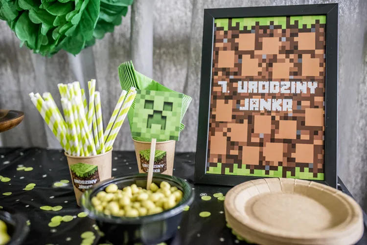urodziny Minecraft002urodziny dla fana Minecrafta by . 